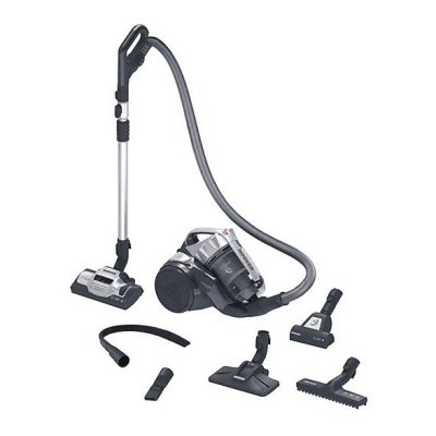 Aspirador sin bolsa - HOOVER 39001625, 450 W, Depósito 1,8 l, Azul