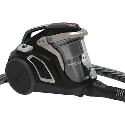 Aspirador sin bolsa - HOOVER H-POWER HP720PET, 850 W, Potencia de succión 850 W, Depósito 2 l, Dorado y Negro