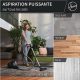 Aspirador sin bolsa - HOOVER HP110HM 011, 700 W, Depósito 2 l, Azul