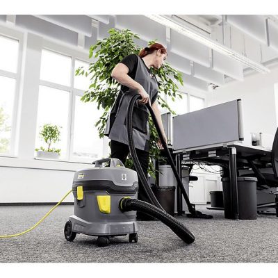 Aspirador sin bolsa - KARCHER T 11/1 Classic HEPA, 850 W, Depósito 11 l, Negro, Gris, Amarillo
