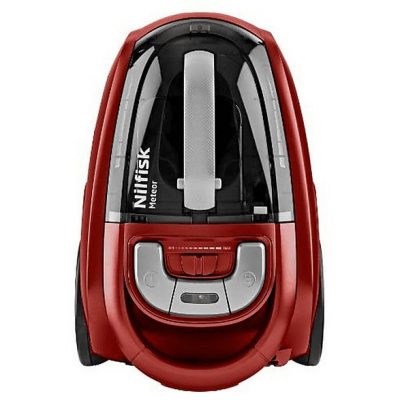 Aspirador sin bolsa - NILFISK Meteor Deluxe EU, 800 W, Potencia de succión 500 AirWatt, Depósito 2,5 l, Rojo