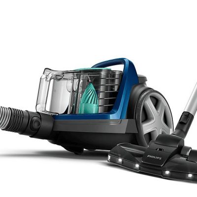 Aspirador sin bolsa - PHILIPS 5000 series FC9557/09, 900 W, Depósito 1,5 l, Azul