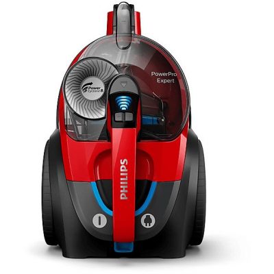 Aspirador sin bolsa - PHILIPS FC9729/09, 900 W, Potencia de succión 420 AirWatt, Depósito 2 l, Rojo