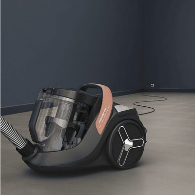 Aspirador sin bolsa - ROWENTA Green Force  Cyclonic Effitech RO7C30, 500 W, Depósito 2,5 l, Negro, Naranja