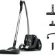 Aspirador sin bolsa - Rowenta Green Force Cyclonic Effitech+ RO7C71, 900W, 2.5 L, Filtración HEPA, Radio Acción 9 m, 66 dB(A), Kit hogar y coche, Azul