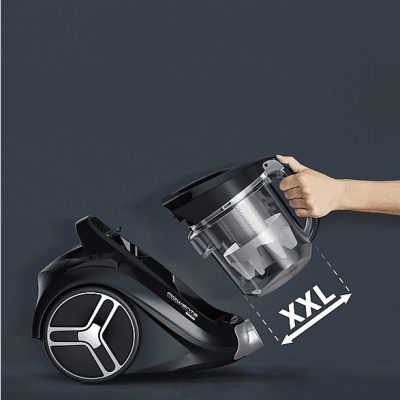Aspirador sin bolsa - ROWENTA RO4B30, 900 W, Depósito 2,5 l, Negro, Bronce
