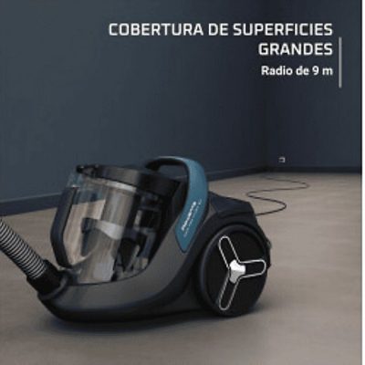 Aspirador sin bolsa - ROWENTA Ro7b11, 900 W, Depósito 2,5 l, Negro