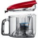 Aspirador sin bolsa - SAMSUNG VC07M2110SR, 700 W, Potencia de succión 180 AirWatt, Depósito 1,5 l, Negro, Rojo