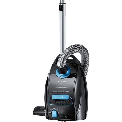 Aspirador sin bolsa - SIEMENS VSQ5X1230, 850 W, Depósito 4,5 l, Negro