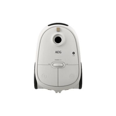 Aspiradora con bolsa - AEG AB61H6SW, 850 W, Potencia de succión 20300 AirWatt, Depósito 3,5 l, Blanco