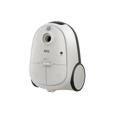 Aspiradora con bolsa - AEG AB61H6SW, 850 W, Potencia de succión 20300 AirWatt, Depósito 3,5 l, Blanco