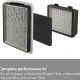Aspiradora sin bolsa - AEG AL51C1LDB, 1000 W, Depósito 2 l, Azul