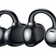 Auriculares conducción de aire - Huawei Freeclip, Autonomía 8 h, Gancho de oreja, IA, Negro