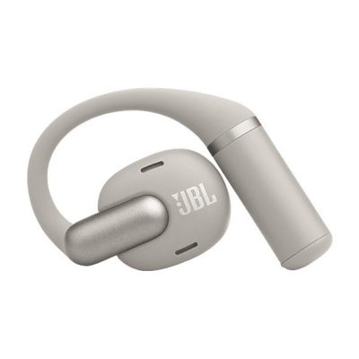 Auriculares conducción de aire - JBL Sense Pro, 38h Autonomía, Open-ear, Gancho Ajustable, 4 Micrófonos, Gris