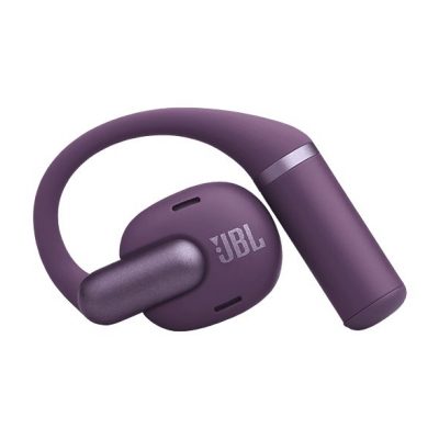 Auriculares conducción de aire - JBL Sense Pro, 38h Autonomía, Open-ear, Gancho Ajustable, 4 Micrófonos, Morado