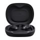 Auriculares conducción de aire - JBL Sense Pro, 38h Autonomía, Open-ear, Gancho Ajustable, 4 Micrófonos, Negro