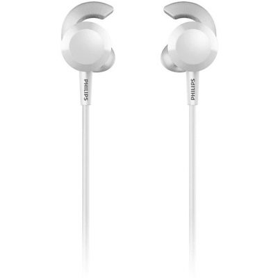 Auriculares de botón  - E4205WT/00 PHILIPS, Intraurales, Bluetooth, Blanco