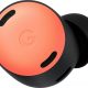 Auriculares de botón - Google Pixel Buds Pro, 11h Autonomía de reproducción, Estuche de carga USB-C, Resistencia IPX4, Coral