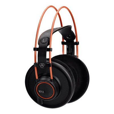 Auriculares de diadema con cable  - 2458Z00140 AKG, Circumaurales, Negro, Naranja