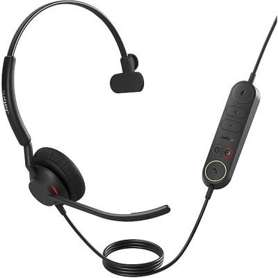 Auriculares de diadema con cable  - 4093-419-299 JABRA, Circumaurales, Negro
