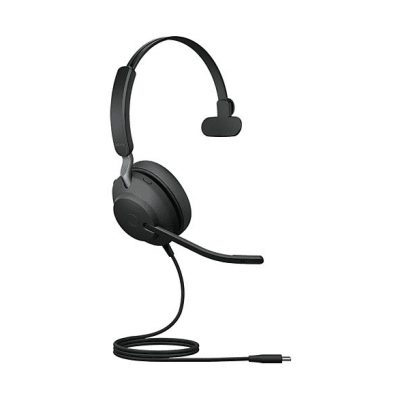 Auriculares de diadema con cable  - Evolve2 40 SE JABRA, Circumaurales, Negro