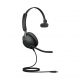 Auriculares de diadema con cable  - Evolve2 40 SE JABRA, Circumaurales, Negro