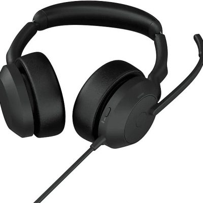 Auriculares de diadema con cable  - Evolve2 50 JABRA, Circumaurales, Black