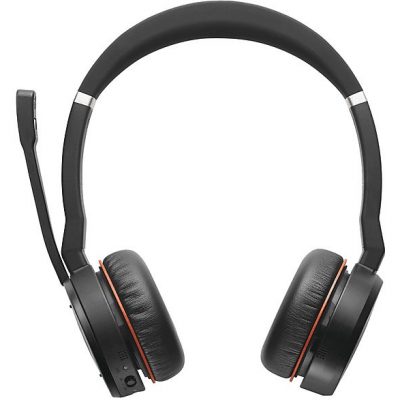 Auriculares de oficina  - Evolve 75 JABRA, Circumaurales, Bluetooth, Negro