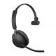 Auriculares de oficina  - Evolve2 65, MS Mono JABRA, Circumaurales, Bluetooth, Negro