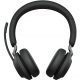 Auriculares de oficina  - Evolve2 65, UC Stereo JABRA, Circumaurales, Bluetooth, Negro