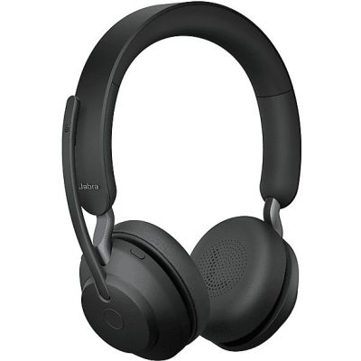 Auriculares de oficina  - Evolve2 65, UC Stereo JABRA, Circumaurales, Bluetooth, Negro