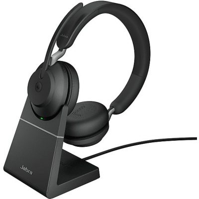 Auriculares de oficina  - GN Evolve2 65, MS Stereo JABRA, Circumaurales, Bluetooth, Black