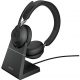 Auriculares de oficina  - GN Evolve2 65, MS Stereo JABRA, Circumaurales, Bluetooth, Black