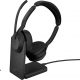 Auriculares de oficina  - Jabra Evolve2 55 JABRA, Circumaurales, Bluetooth, Black