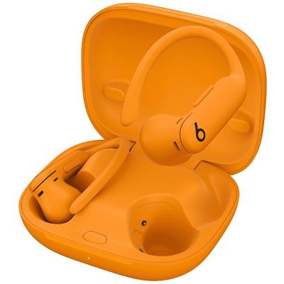 Auriculares deportivos - Powerbeats Pro 2, Auriculares de alto rendimiento, Chip H2 Apple, Cancelación de ruido, Frecuencia cardíaca, Naranja