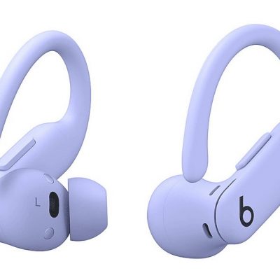 Auriculares deportivos - Powerbeats Pro 2, Auriculares de alto rendimiento, Chip H2 Apple, Cancelación de ruido, Frecuencia cardíaca, Púrpura intenso