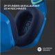 Auriculares Gaming  - 981-000943 LOGITECH, Circumaurales, Bluetooth, Azul
