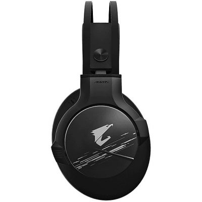 Auriculares gaming  - AORUS H1 GIGABYTE, Circumaurales, Negro