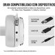 Auriculares Gaming  - CA-9011186-EU CORSAIR, Circumaurales, Blanco