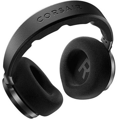 Auriculares gaming - Corsair Virtuoso Max Wireless, Supraaurales, Cancelación de ruido, Bluetooth, Con micrófono, Carbón