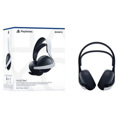 Auriculares gaming  - Pulse Elite SONY, Circumaurales, Bluetooth, Blanco