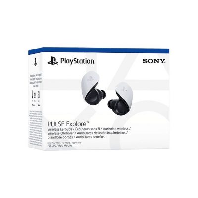 Auriculares gaming  - PULSE Explore™ SONY, Intraurales, Bluetooth, Blanco