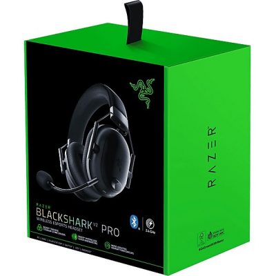 Auriculares gaming - Razer Blackshark V2 Pro (2023), Micrófono HyperClear Super Wideband, Controlador 50 mm, Tecnología HyperSpeed, Bluetooth, Negro