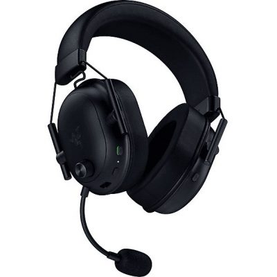 Auriculares gaming - Razer BlackShark V3, Circumaurales, Bluetooth, 70h Autonomía, Micrófono, Negro
