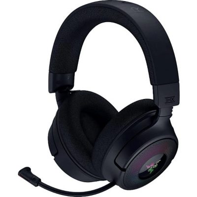 Auriculares gaming - Razer Kraken V4, Circumaurales, Bluetooth, Negro