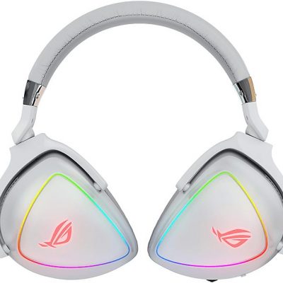 Auriculares gaming  - ROG Delta White Edition ASUS, Circumaurales, Blanco
