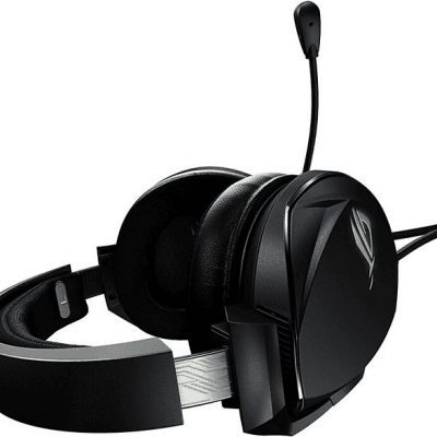Auriculares gaming  - ROG Theta Electret ASUS, Circumaurales, Negro
