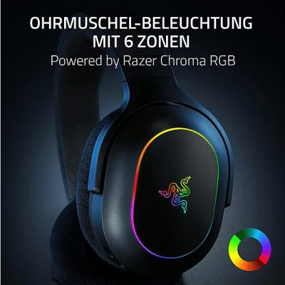 Auriculares gaming  - RZ04-05220100-R3M1 RAZER, Supraaurales, Bluetooth, Negro