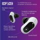 Auriculares gaming - Sony INZONE Buds, True Wireless, Noise Cancelling, Inalámbricos, Baja latencia, 24h, Micrófono IA, PC/PlayStation 5 (PS5), Blanco