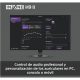 Auriculares gaming - Sony INZONE H9 II, Inalámbricos, Noise Cancelling, Fnatic, Micrófono, IA, 30h, Bluetooth/LE/2,4 GHz, Ligeros, PC, WHG910N, Blanco